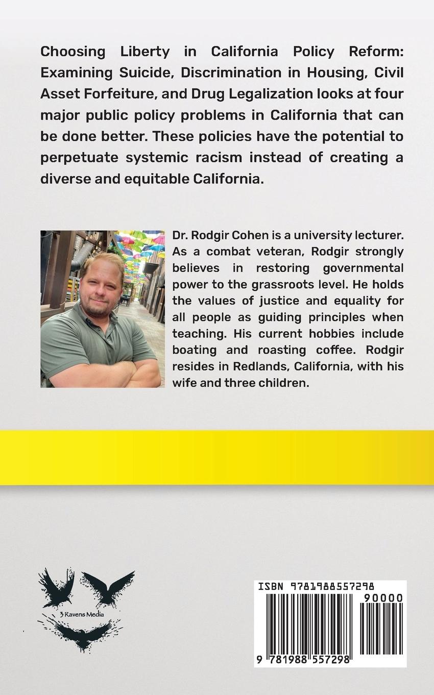 Rückseitencover Choosing Liberty in California Policy Reform