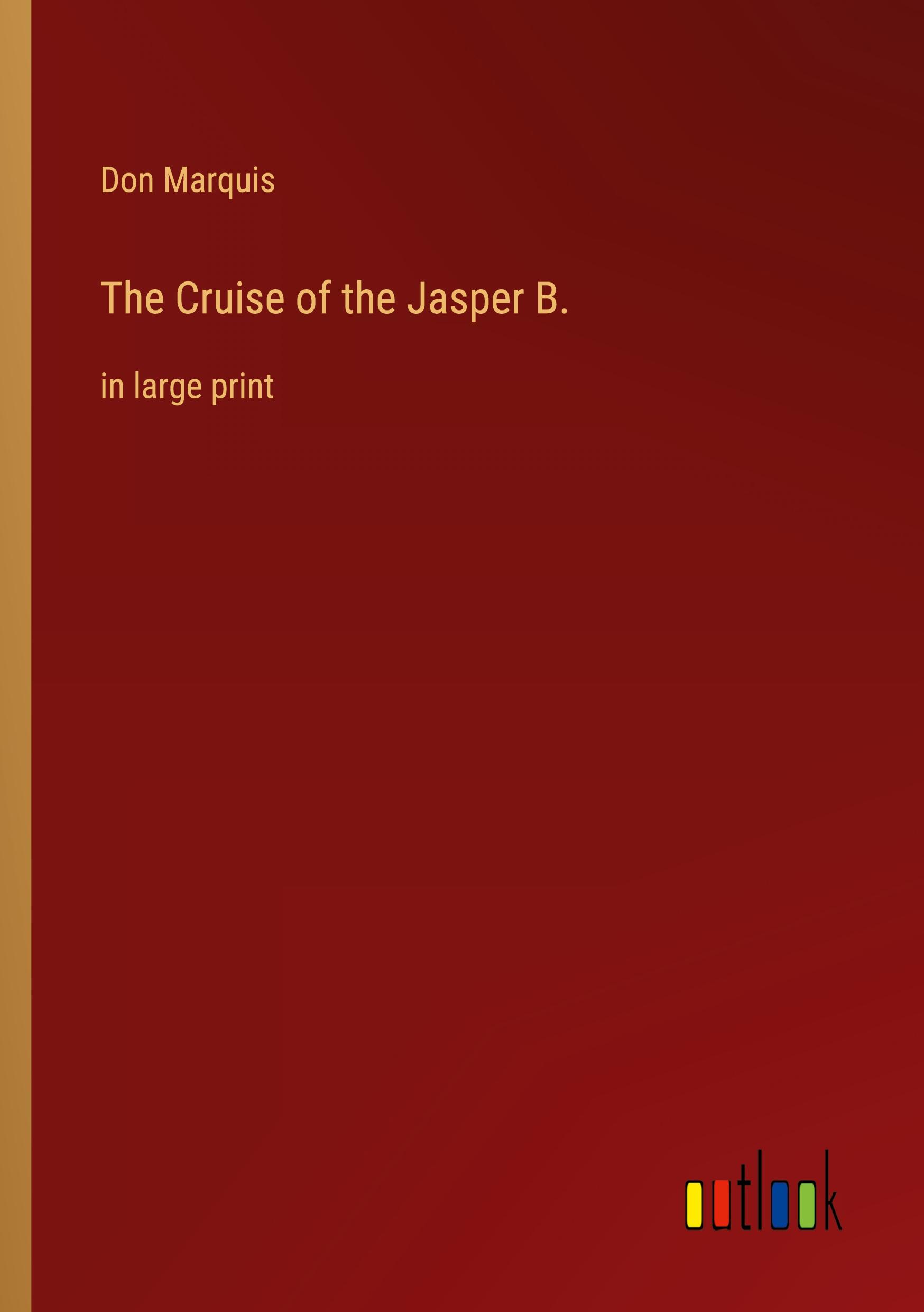 Vorderes Coverbild The Cruise of the Jasper B.