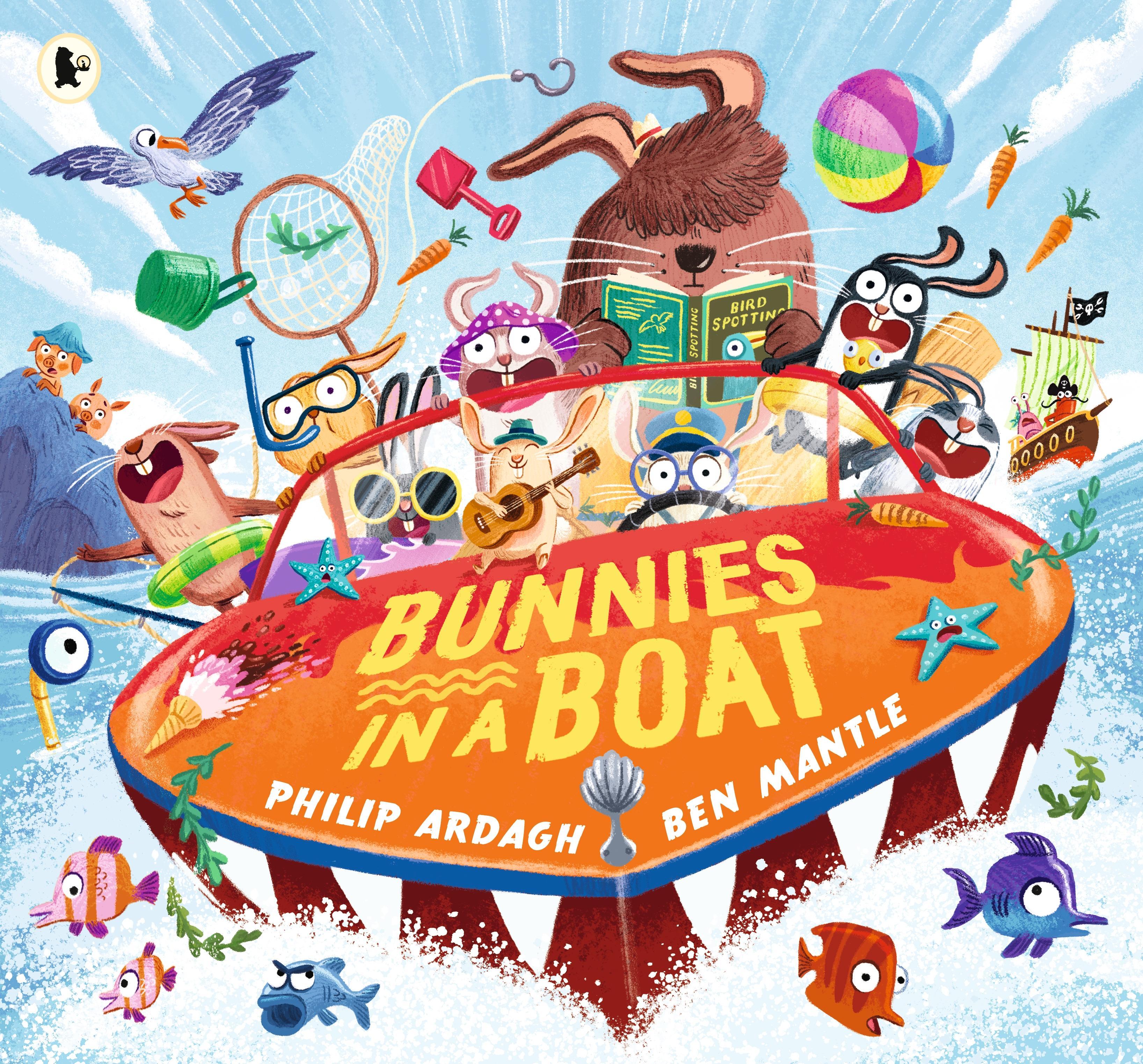 Vorderes Coverbild Bunnies in a Boat