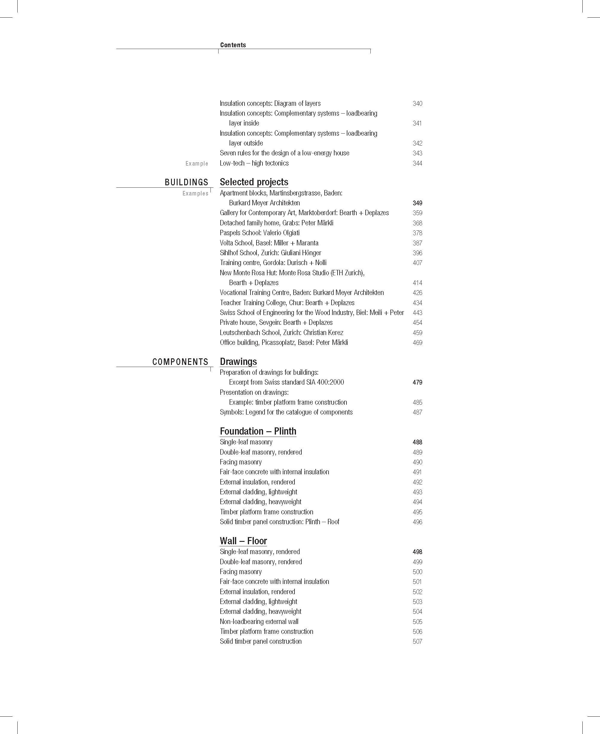 Beispielinhalt (Bild) Constructing Architecture