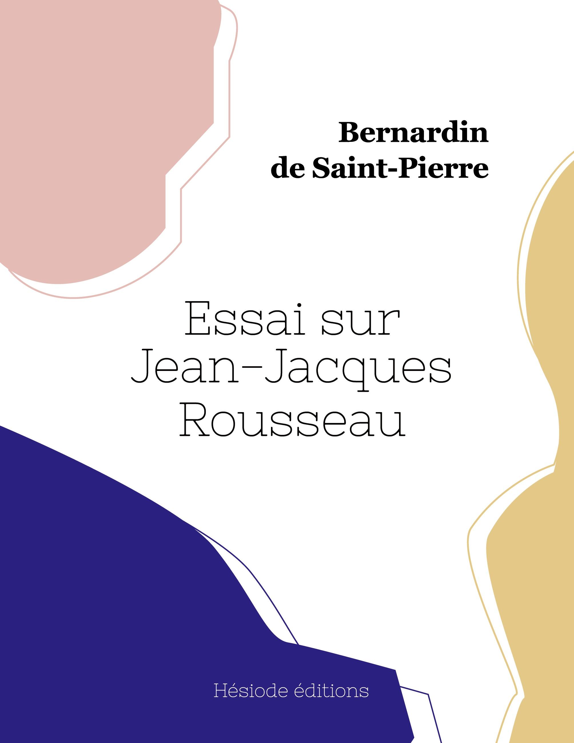 Vorderes Coverbild Essai sur Jean-Jacques Rousseau