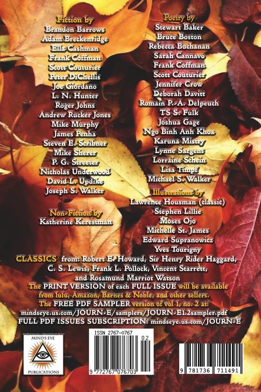 Rückseitencover Journ-E