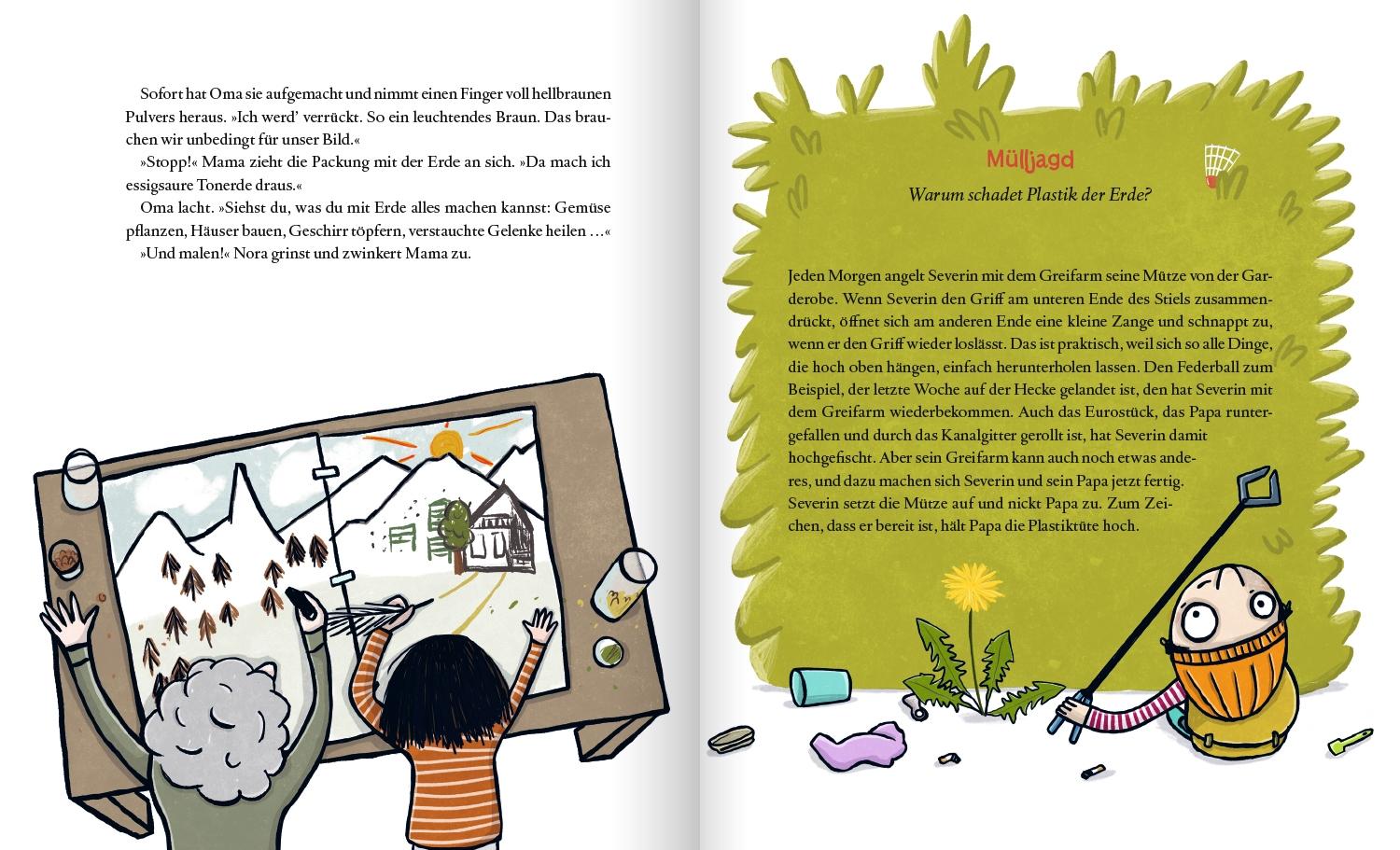 Beispielinhalt (Bild) Erde. Geschichten zum Graben und Entdecken