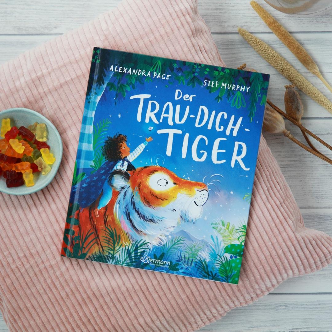Beispielinhalt (Bild) Der Trau-dich-Tiger