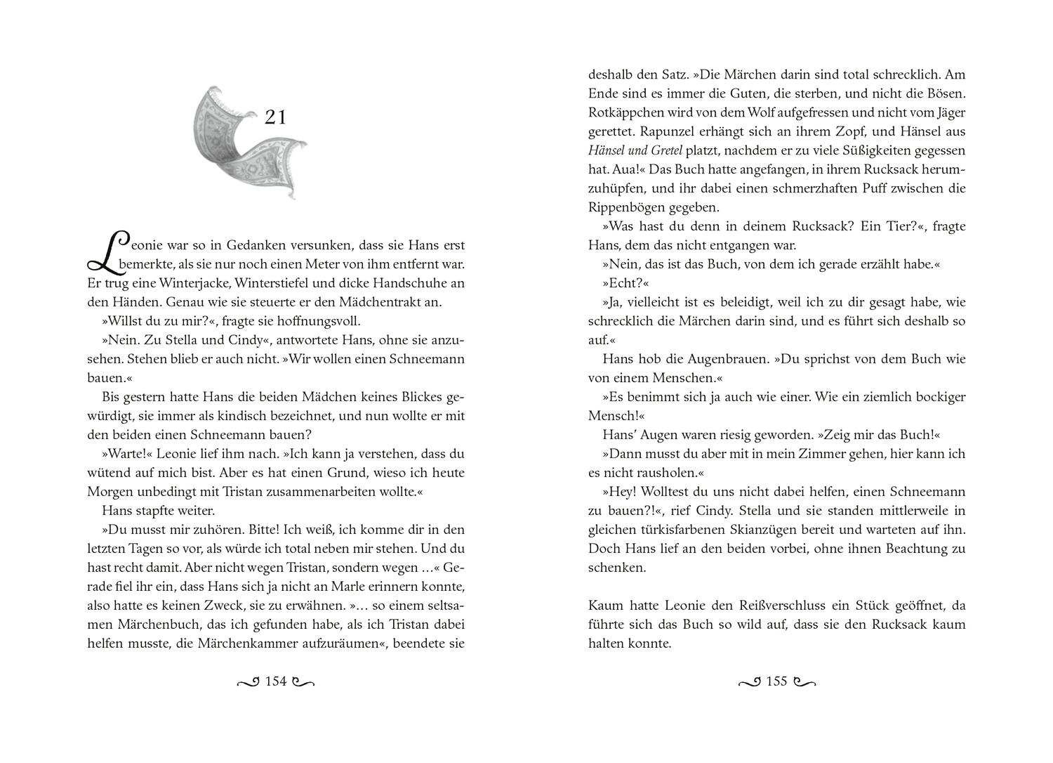 Beispielinhalt (Bild) Finsterwelt 1. Das verbotene Buch