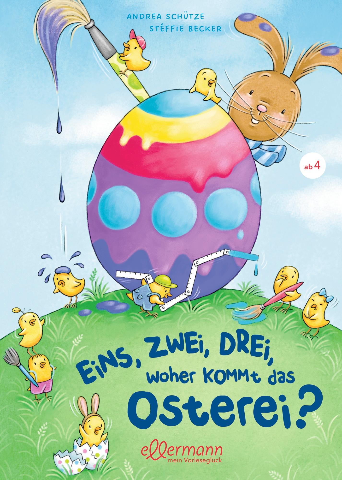 Vorderes Coverbild Eins, Zwei, Drei - Woher kommt das Osterei?
