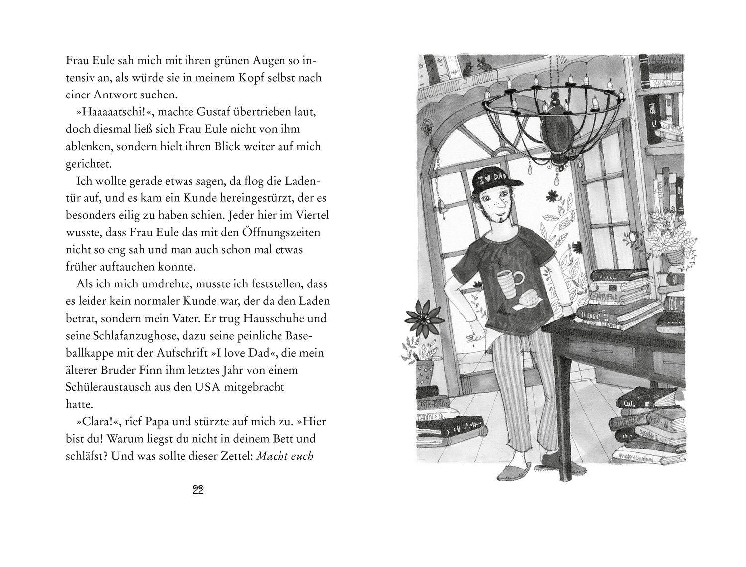 Beispielinhalt (Bild) Der zauberhafte Wunschbuchladen 1