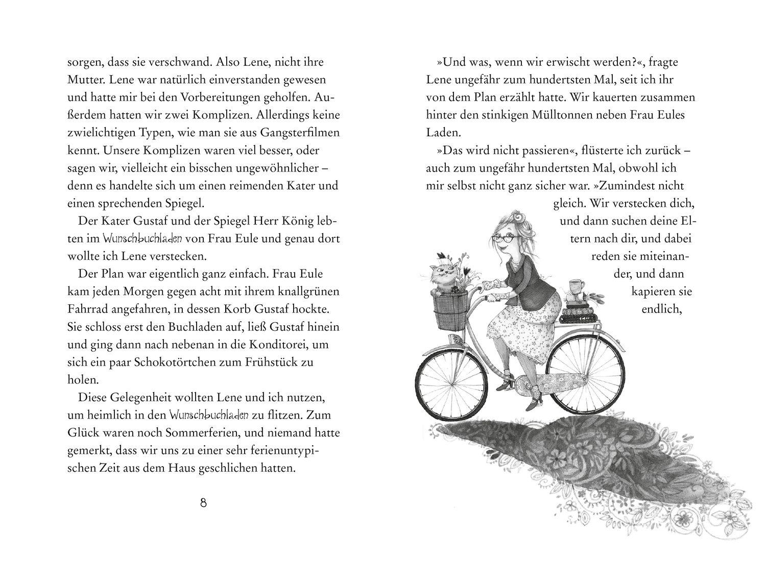 Beispielinhalt (Bild) Der zauberhafte Wunschbuchladen 1