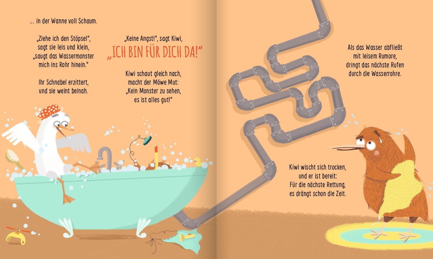 Beispielinhalt (Bild) Käpten Kiwi