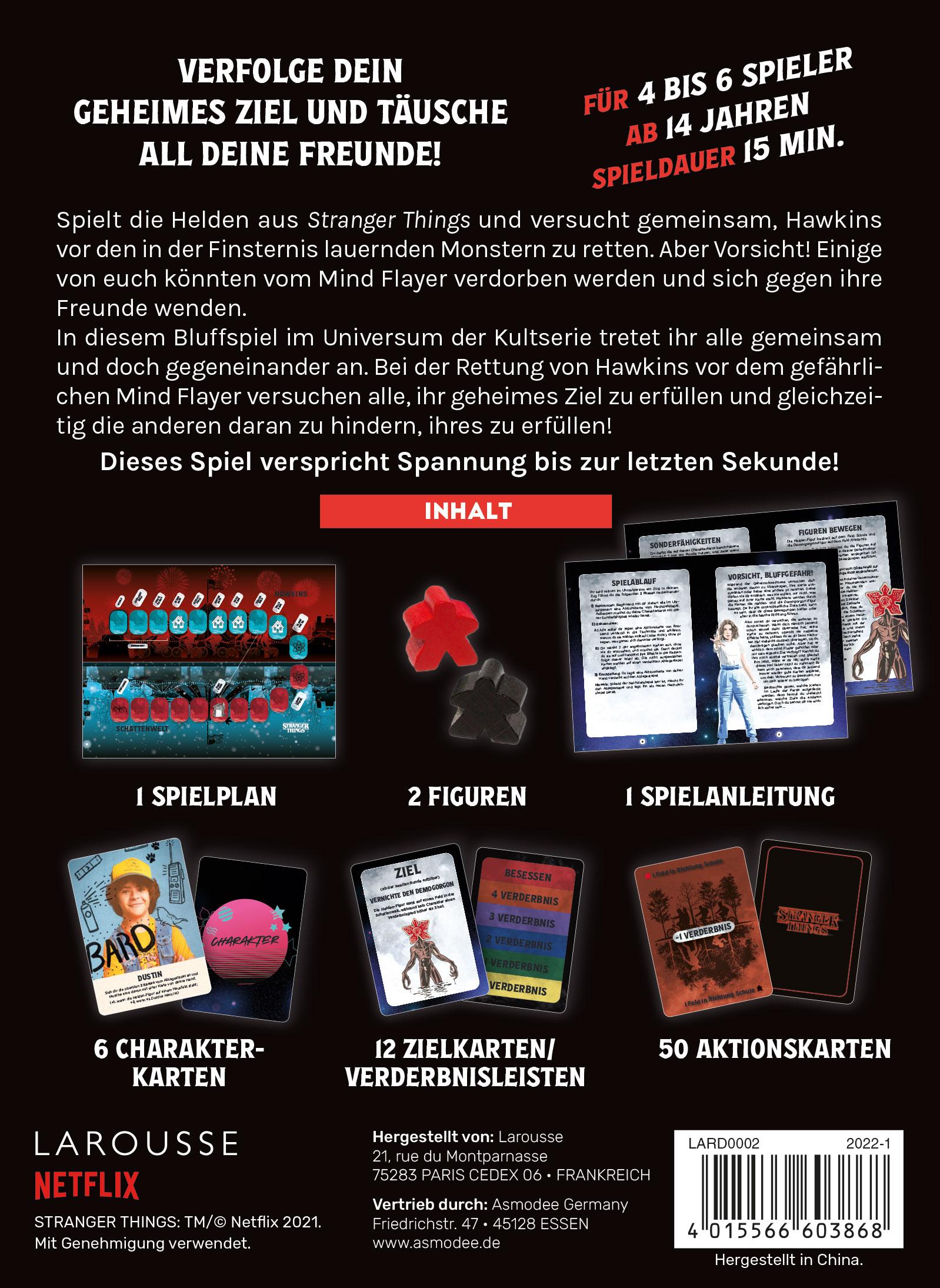Beispielinhalt (Bild) Stranger Things - Rettet Hawkins