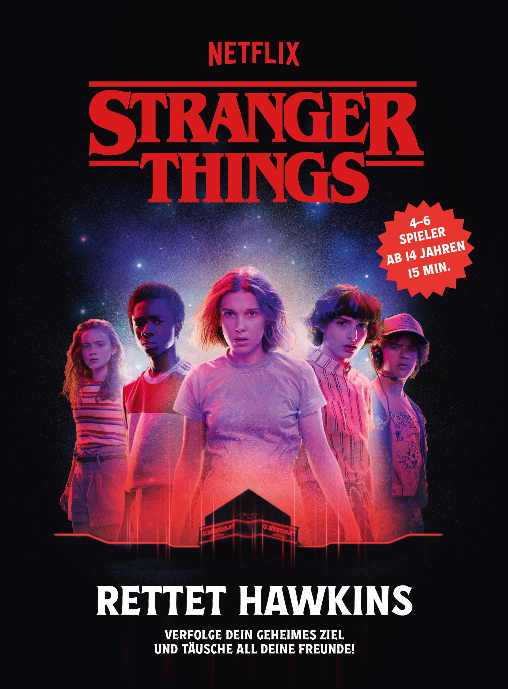 Vorderes Coverbild Stranger Things - Rettet Hawkins