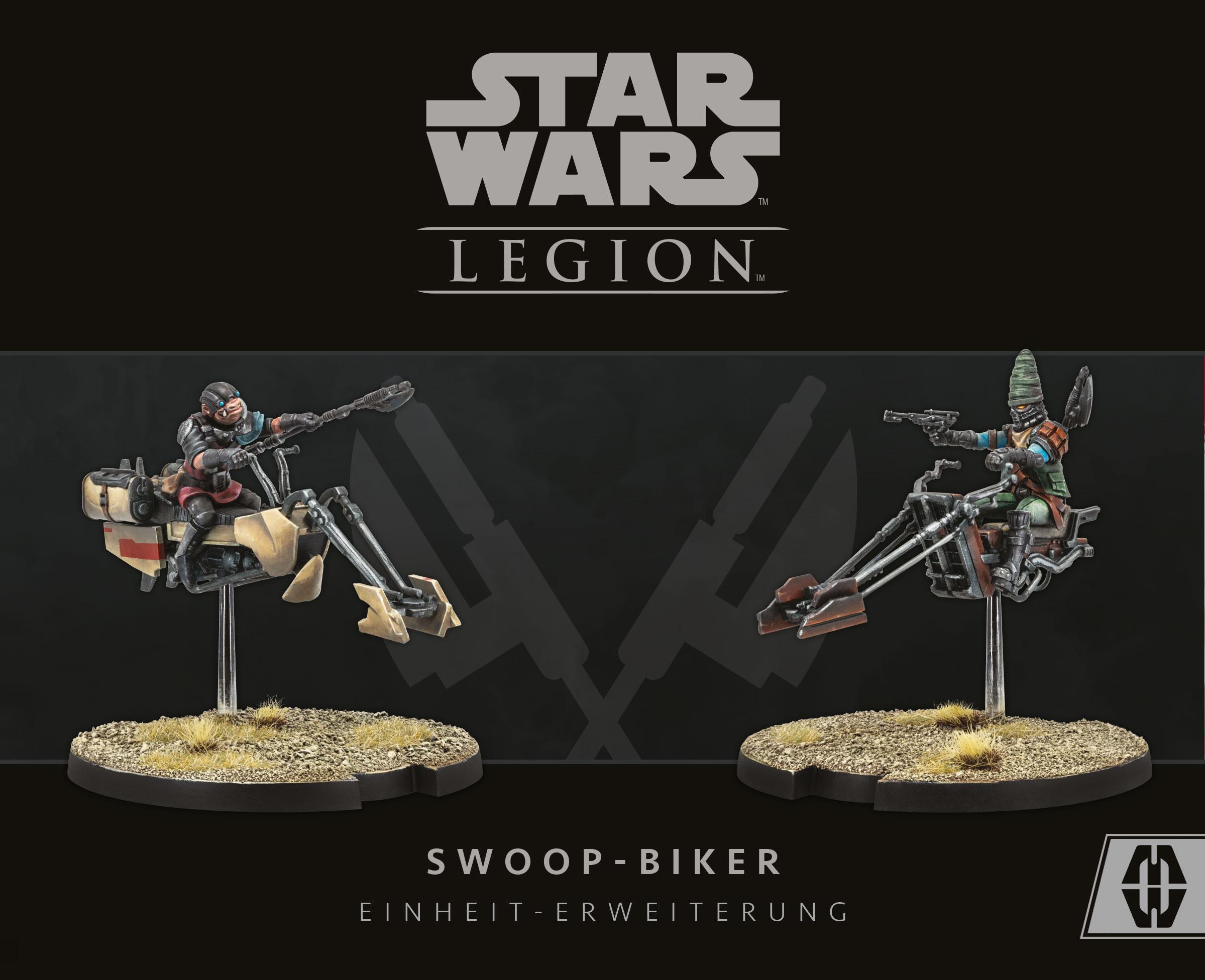 Vorderes Coverbild Star Wars Legion - Swoop Biker