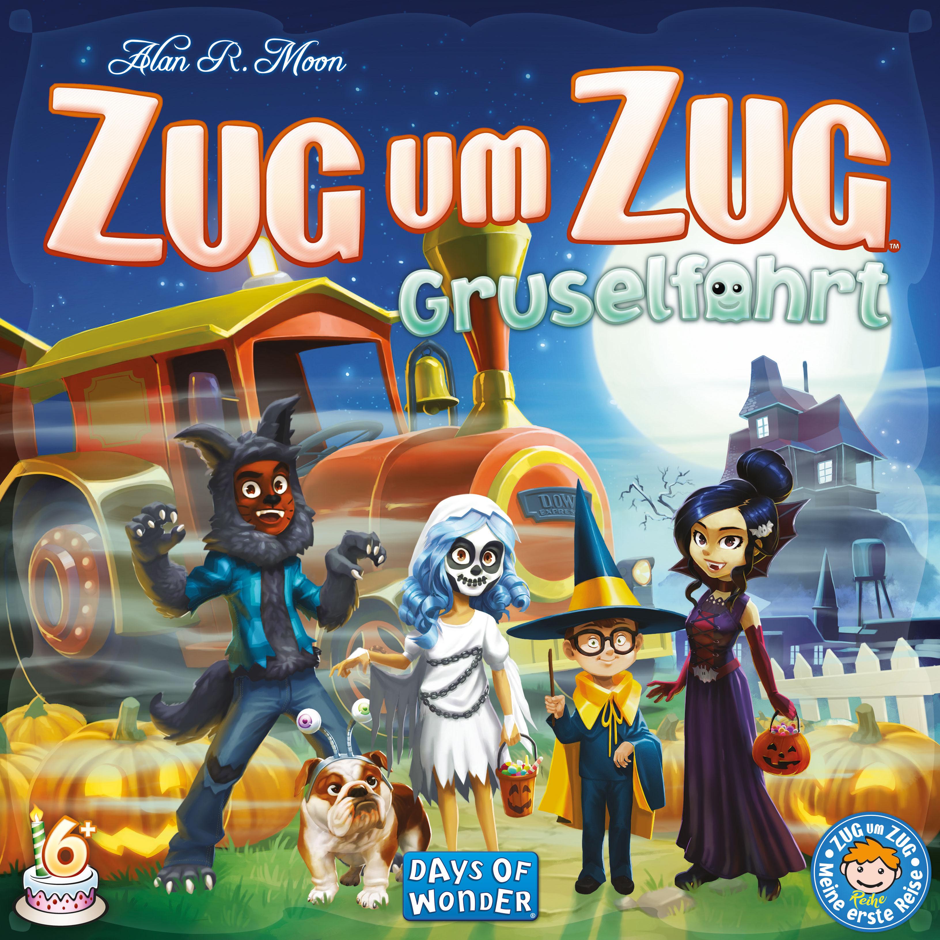 Vorderes Coverbild Zug um Zug: Gruselfahrt