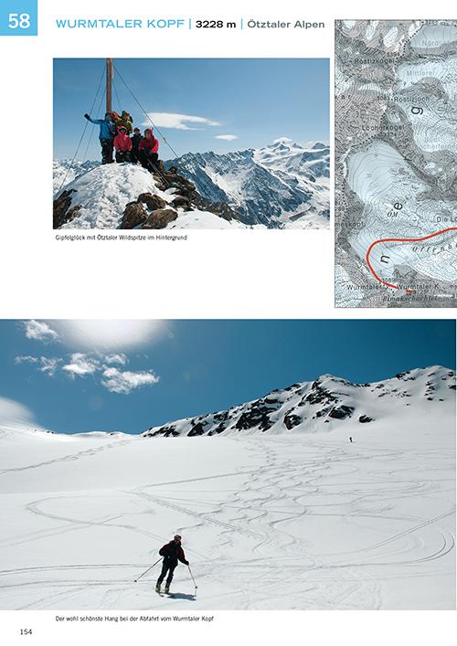 Beispielinhalt (Bild) Pistengehen und leichte Skitouren