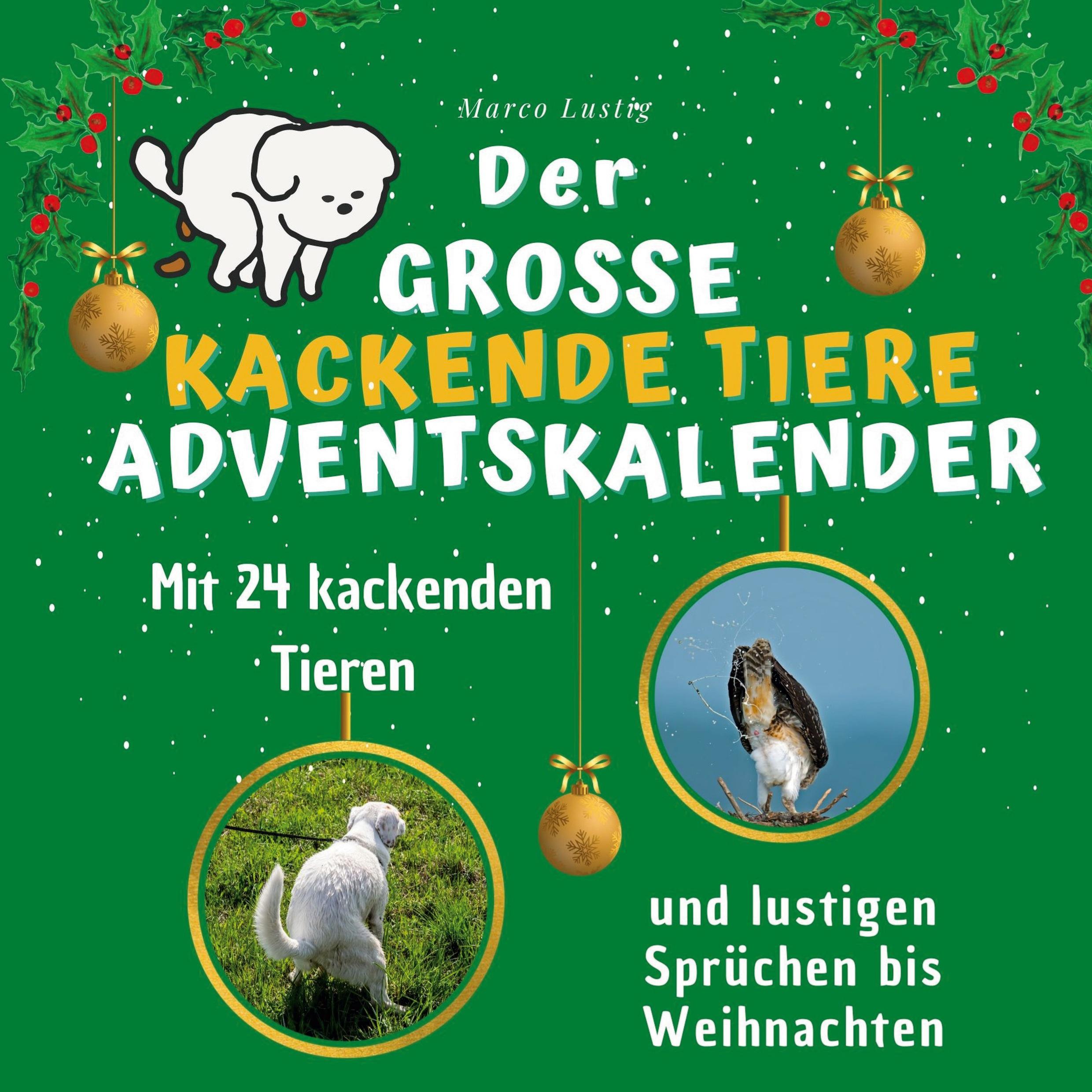 Vorderes Coverbild Der grosse kackende Tiere-Adventskalender