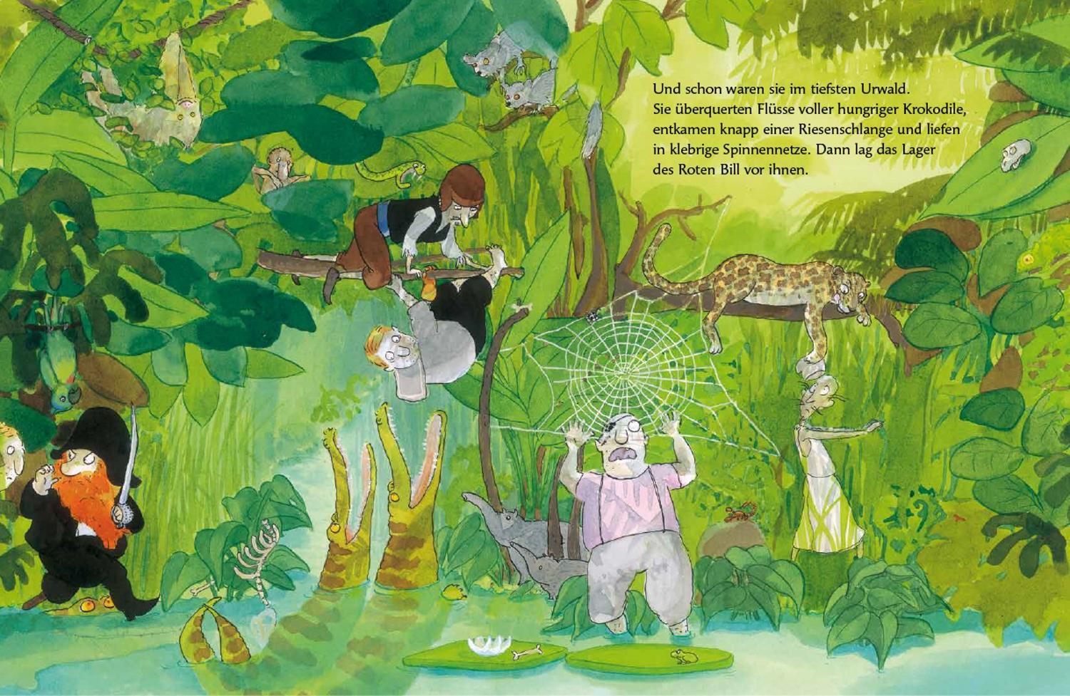 Beispielinhalt (Bild) Käpten Knitterbart auf der Schatzinsel