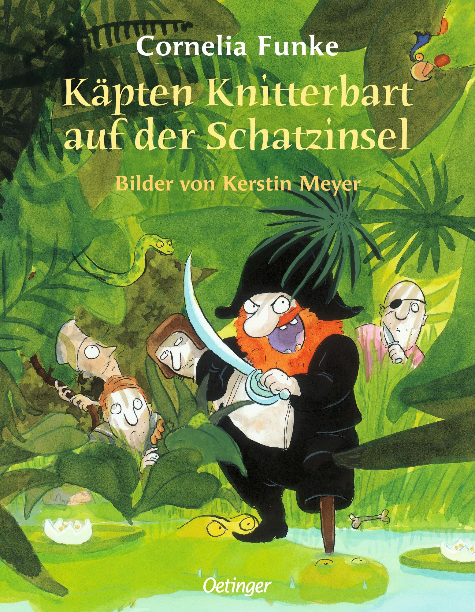 Vorderes Coverbild Käpten Knitterbart auf der Schatzinsel