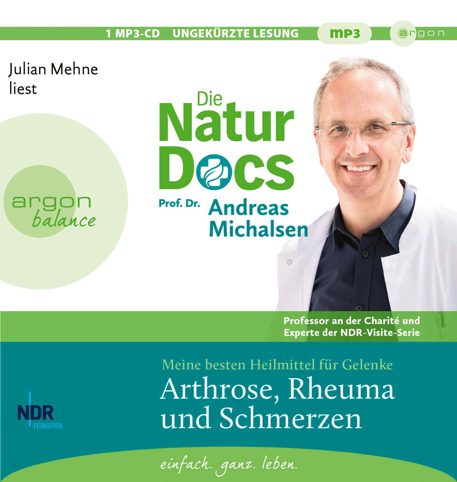 Vorderes Coverbild Die Natur-Docs - Meine besten Heilmittel für Gelenke. Arthrose, Rheuma und Schmerzen
