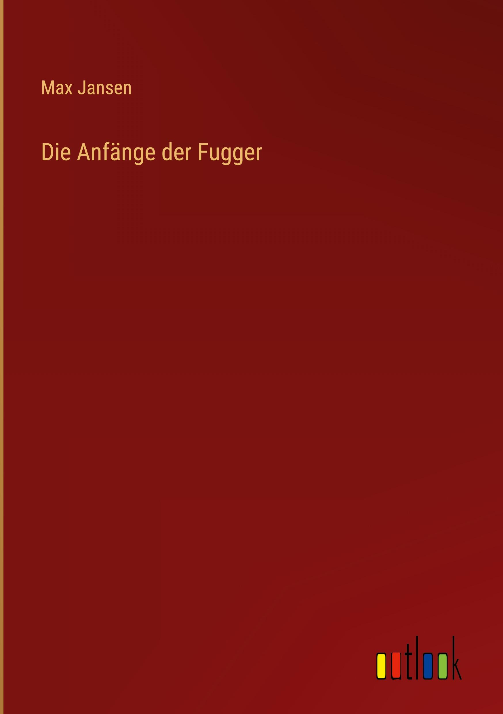 Vorderes Coverbild Die Anfänge der Fugger