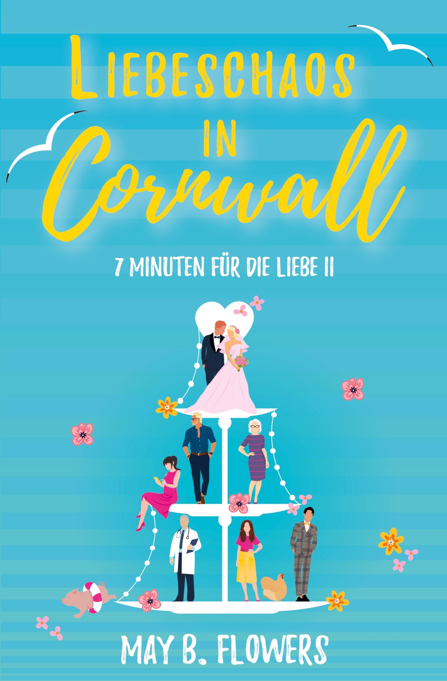 Vorderes Coverbild Liebeschaos in Cornwall