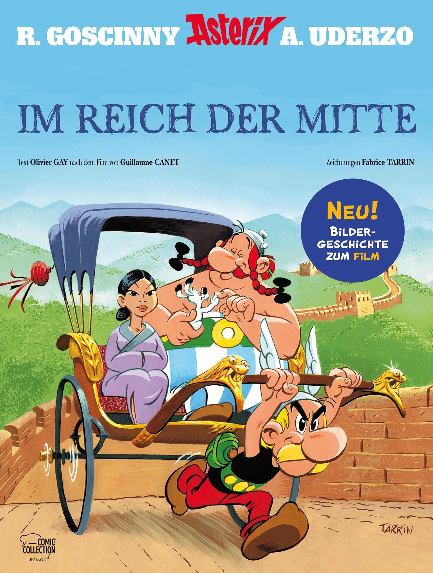 Vorderes Coverbild Asterix und Obelix im Reich der Mitte - Bildergeschichte zum Film