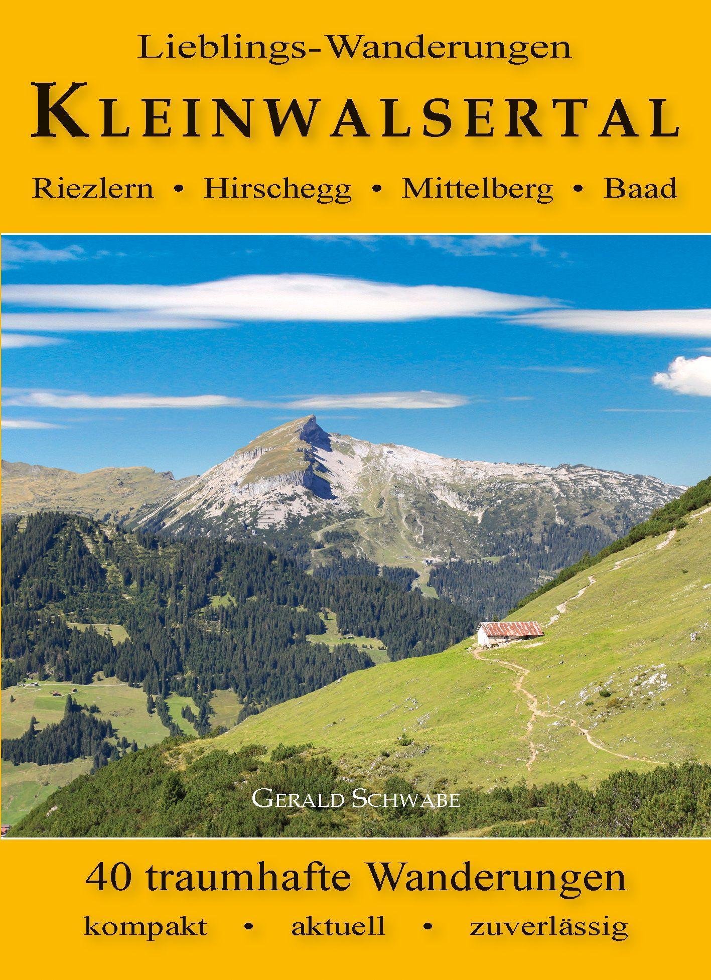 Vorderes Coverbild Lieblings-Wanderungen Kleinwalsertal