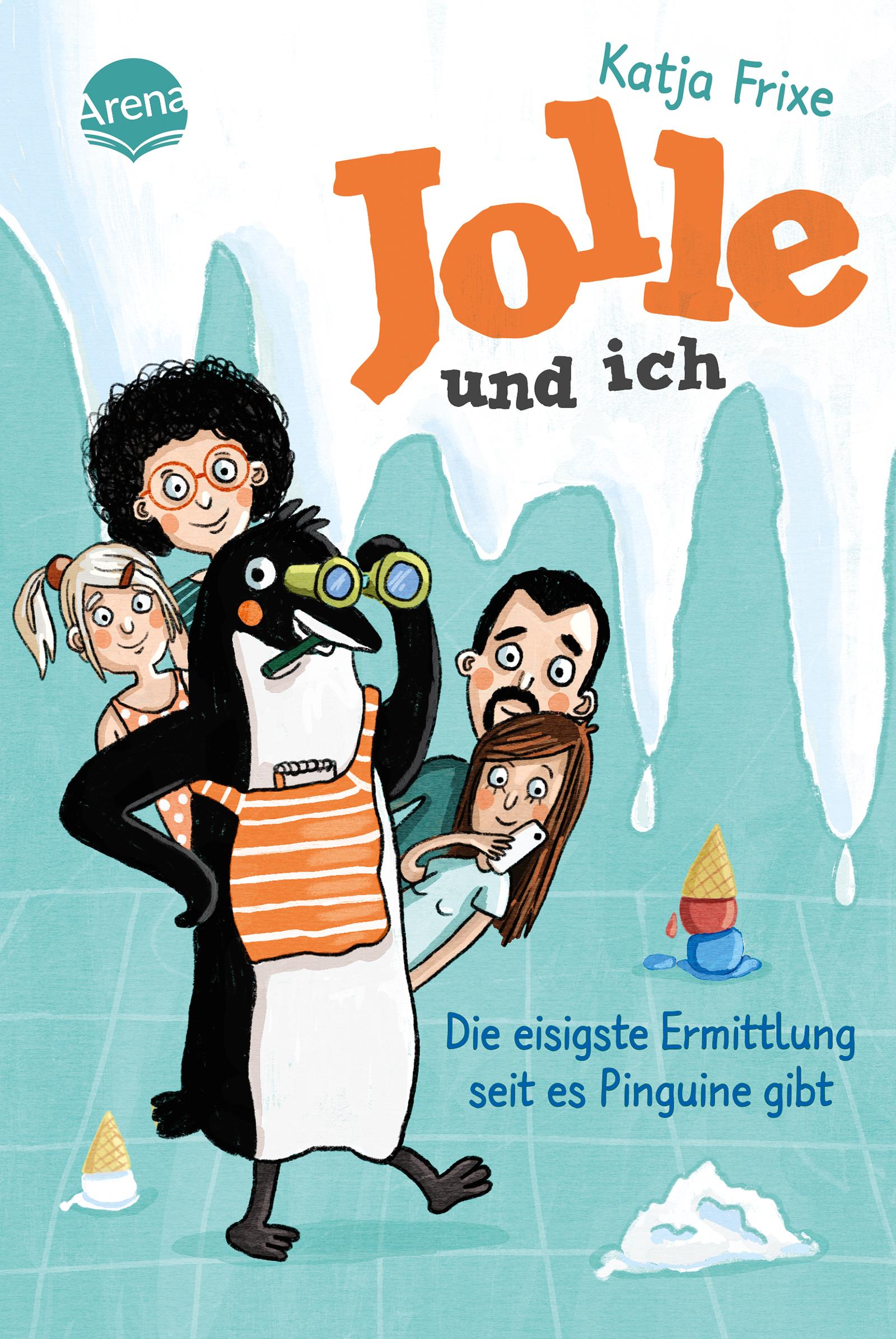 Vorderes Coverbild Jolle und ich (2). Die eisigste Ermittlung, seit es Pinguine gibt
