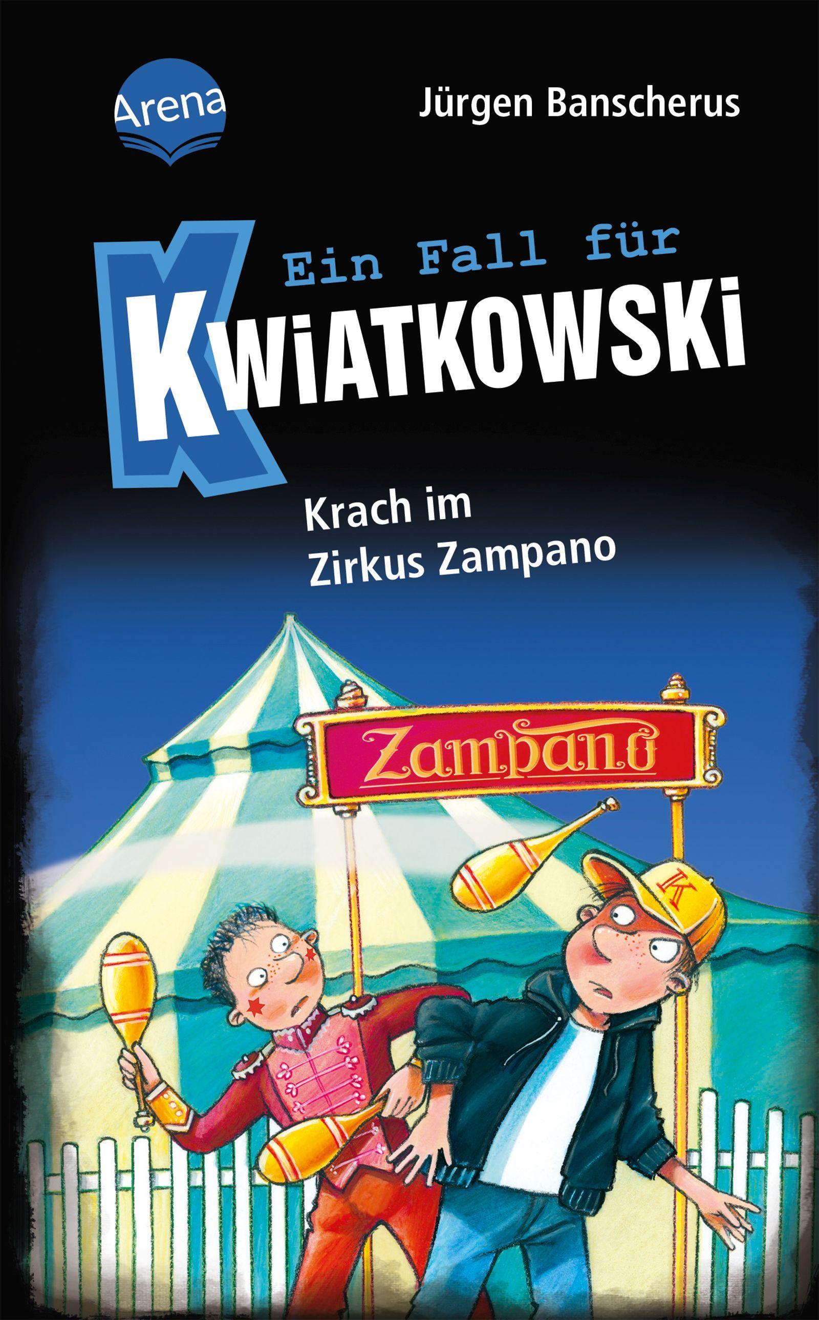 Vorderes Coverbild Ein Fall für Kwiatkowski (5). Krach im Zirkus Zampano