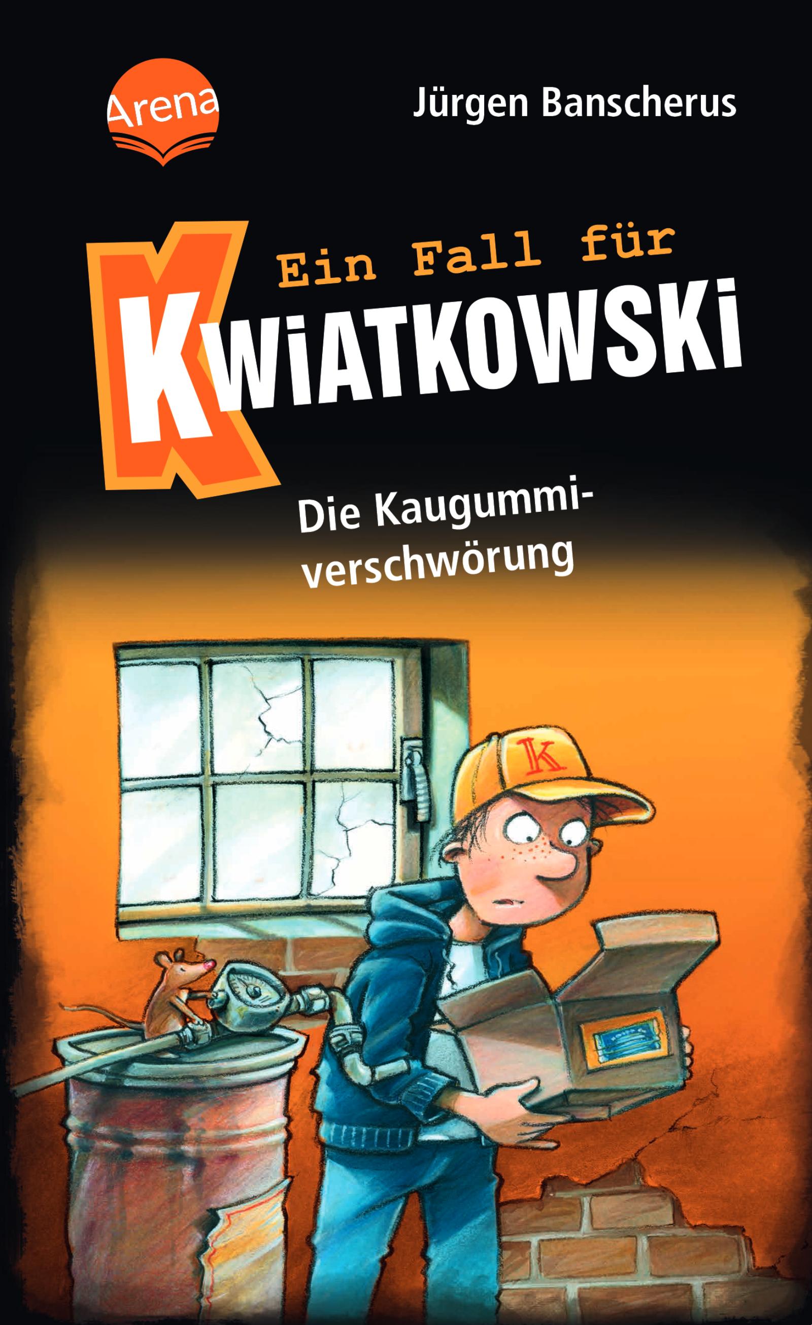 Vorderes Coverbild Ein Fall für Kwiatkowski (1). Die Kaugummiverschwörung