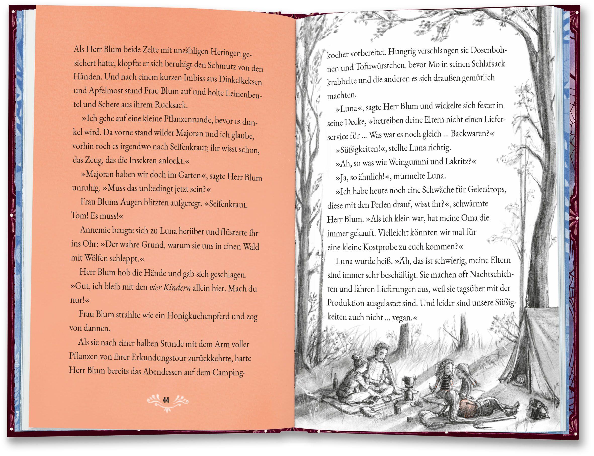 Beispielinhalt (Bild) Luna und die schauerlich-beste Familie der Welt