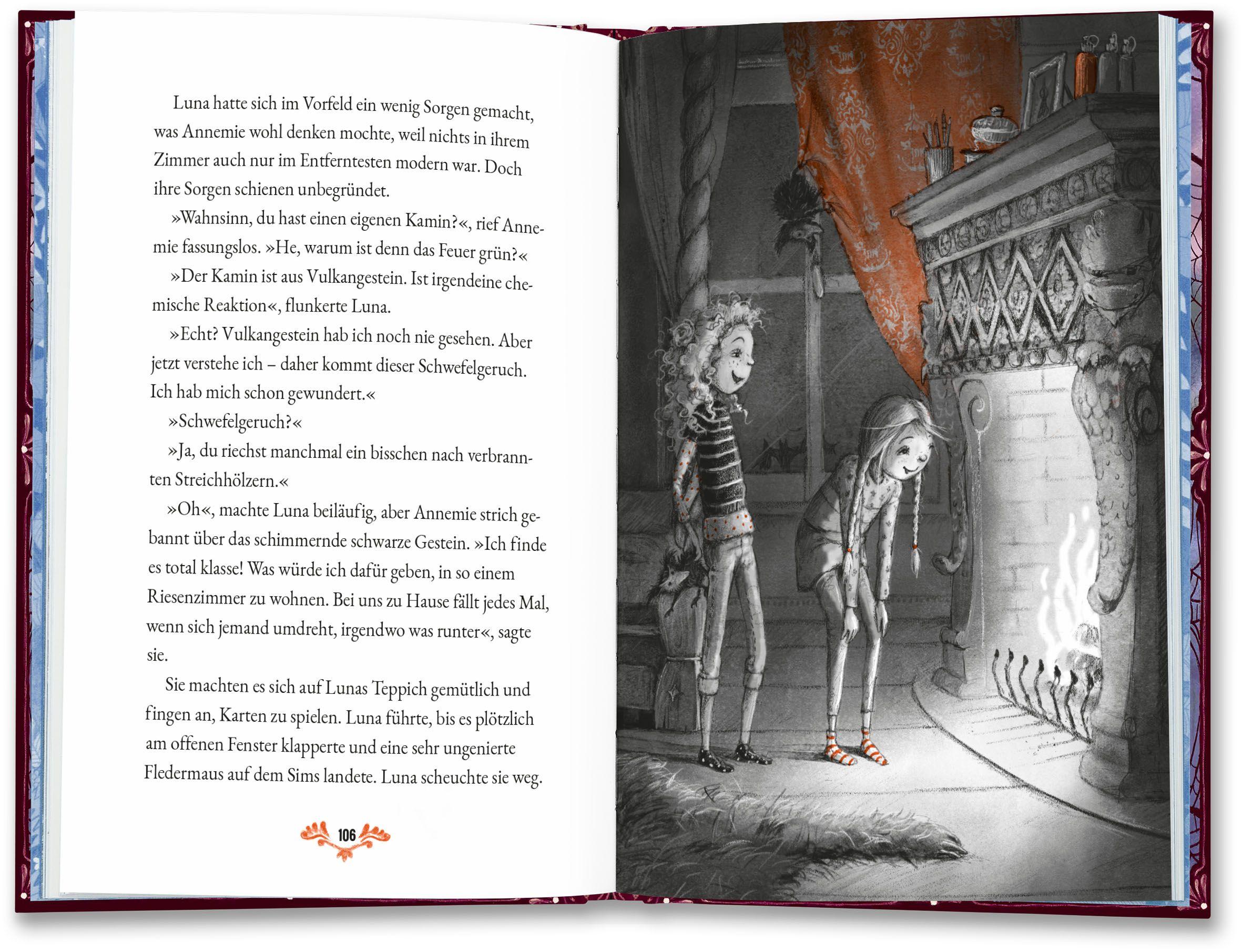 Beispielinhalt (Bild) Luna und die schauerlich-beste Familie der Welt