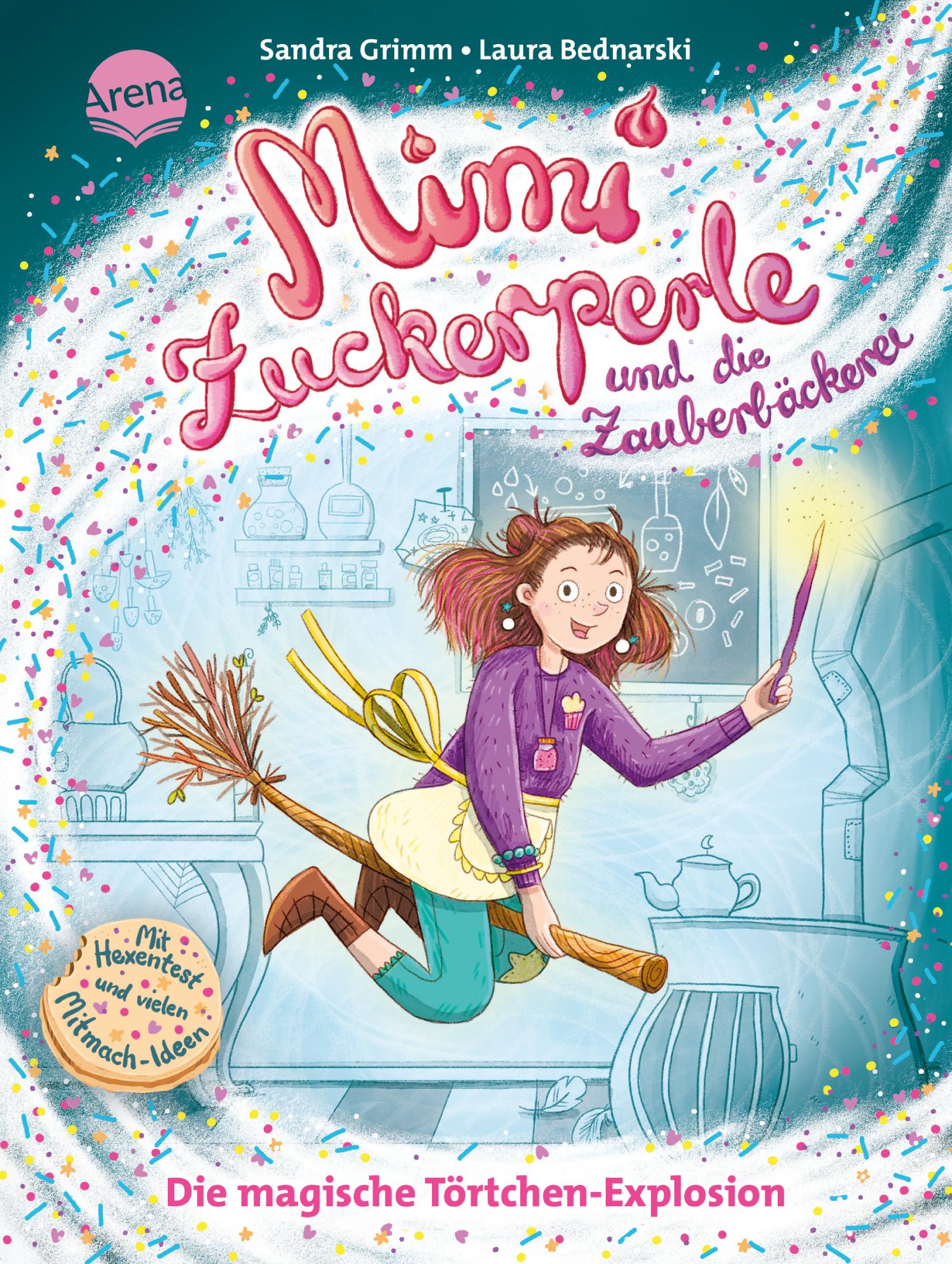 Vorderes Coverbild Mimi Zuckerperle und die Zauberbäckerei (1). Die magische Törtchen-Explosion