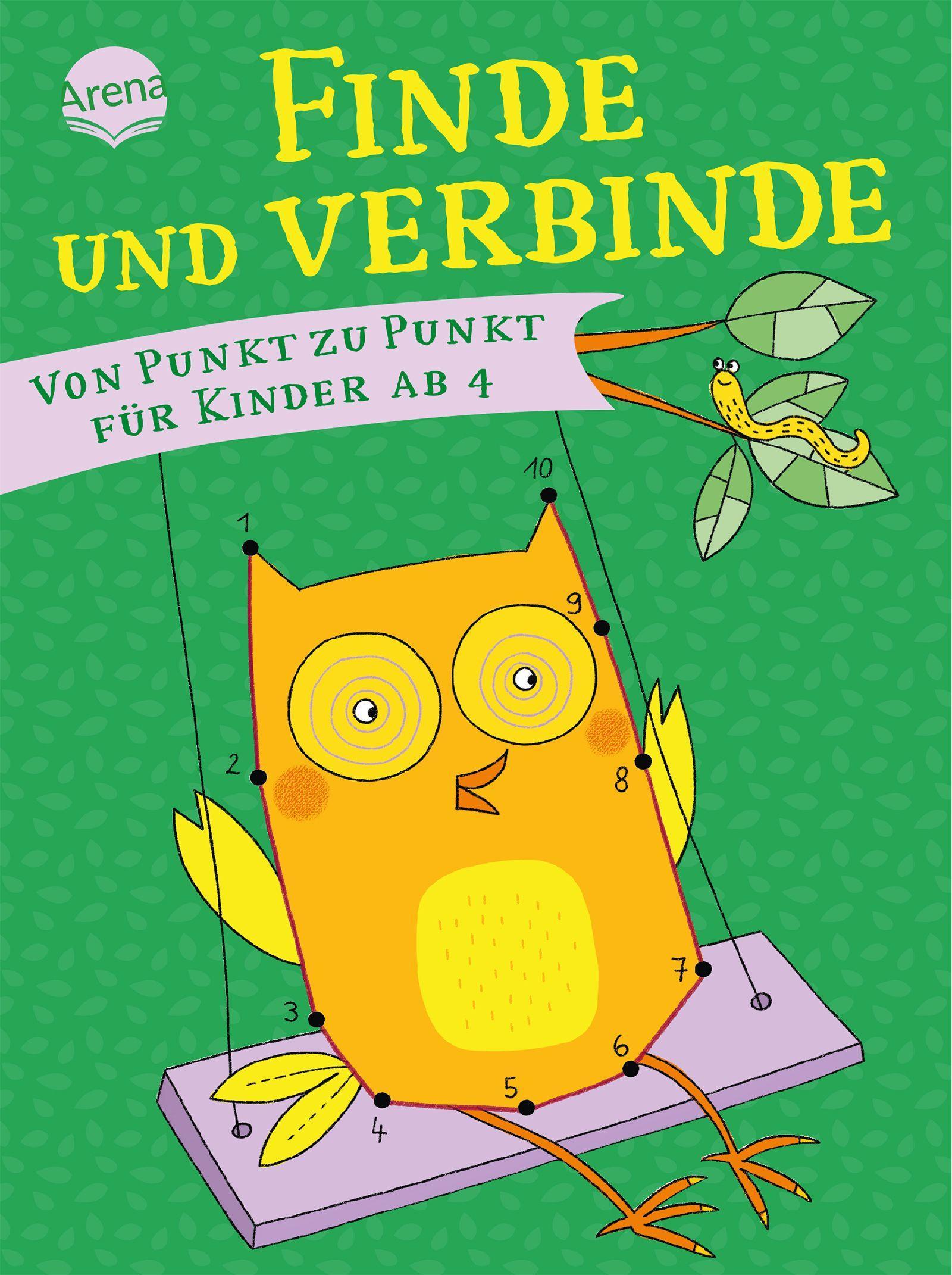 Vorderes Coverbild Finde und Verbinde. Von Punkt zu Punkt für Kinder ab 4