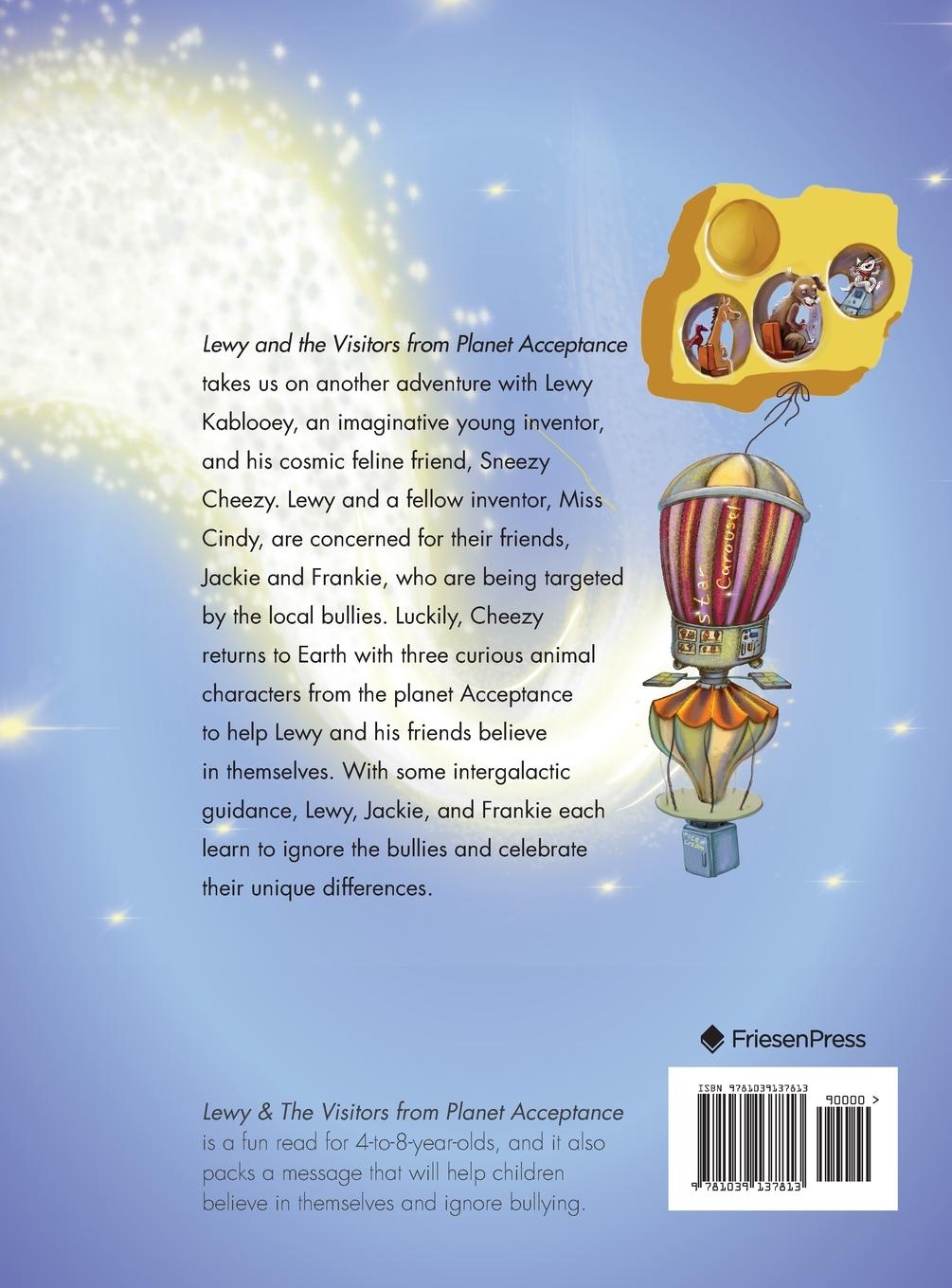 Rückseitencover Lewy & The Visitors from Planet Acceptance