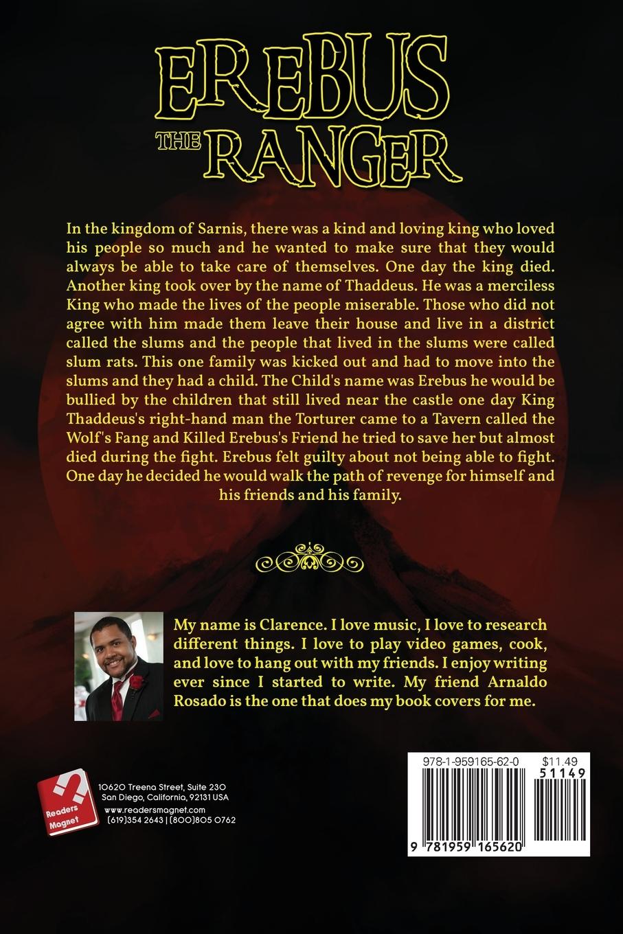 Rückseitencover Erebus The Ranger