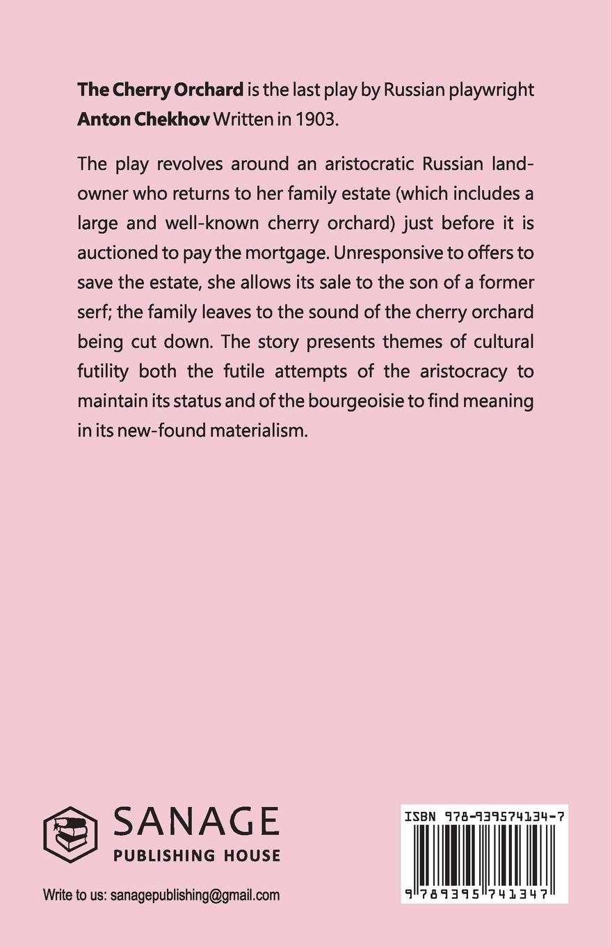 Rückseitencover The Cherry Orchard