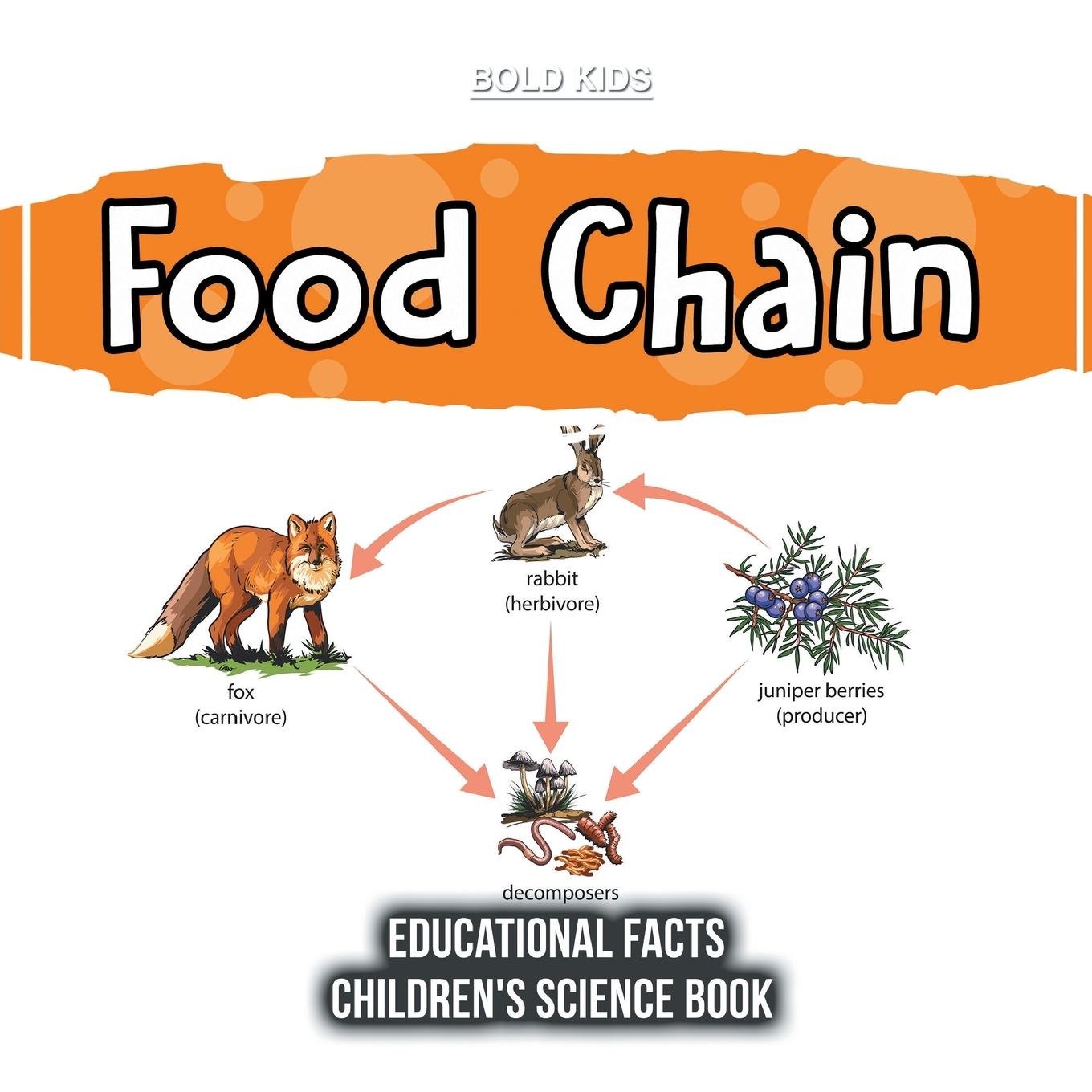 Vorderes Coverbild Food Chain Educational Facts Children's Science Book