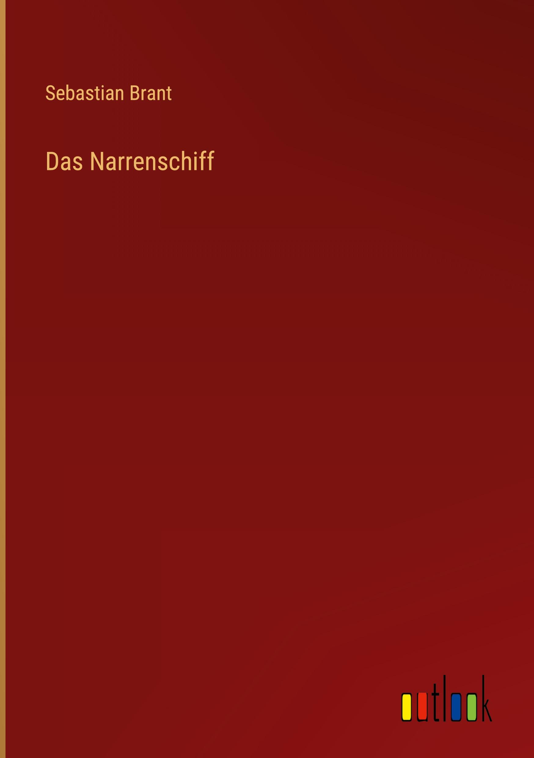 Vorderes Coverbild Das Narrenschiff