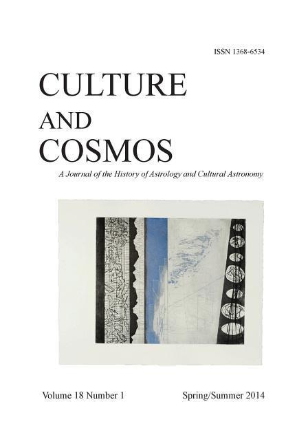 Vorderes Coverbild Culture and Cosmos Vol 18 Number 1