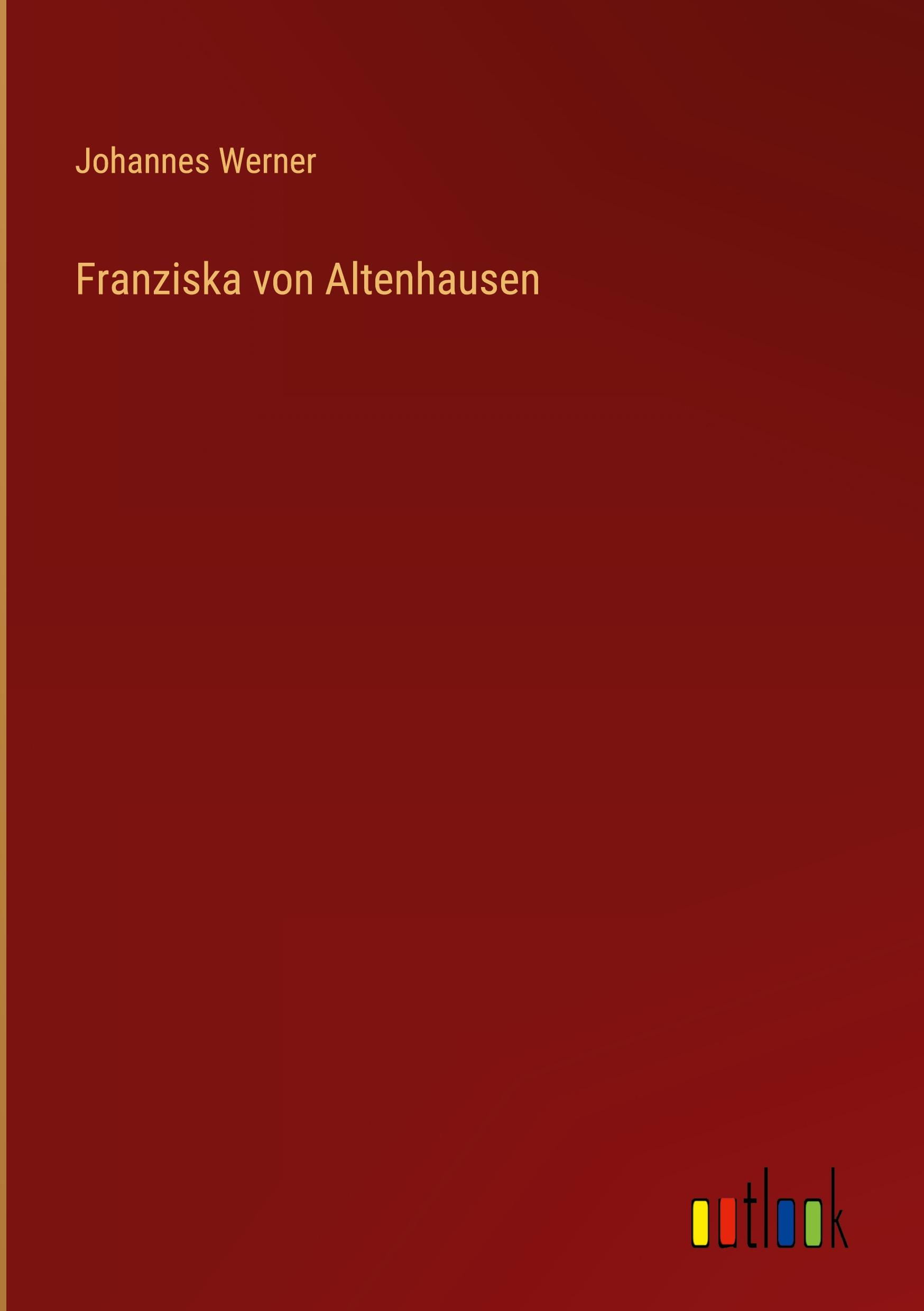 Vorderes Coverbild Franziska von Altenhausen