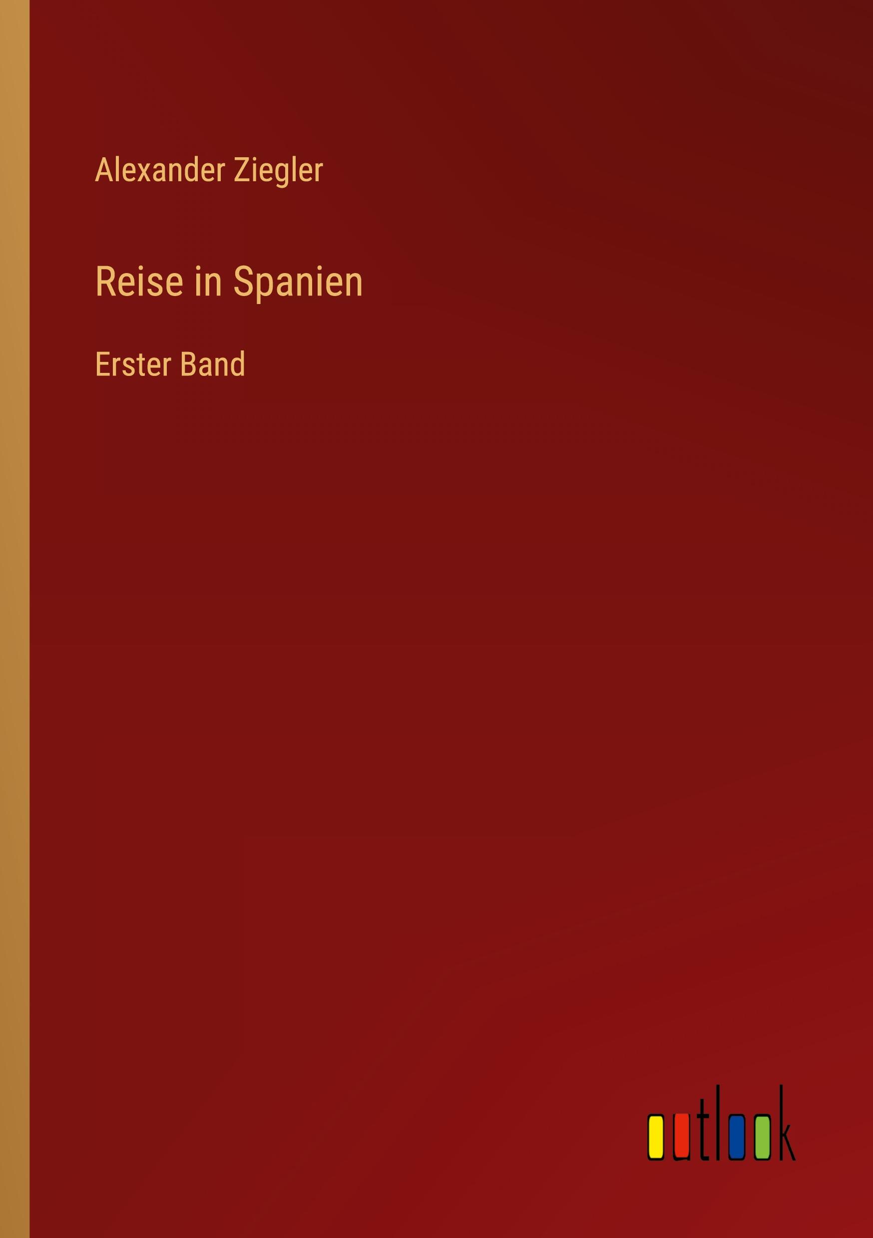 Vorderes Coverbild Reise in Spanien