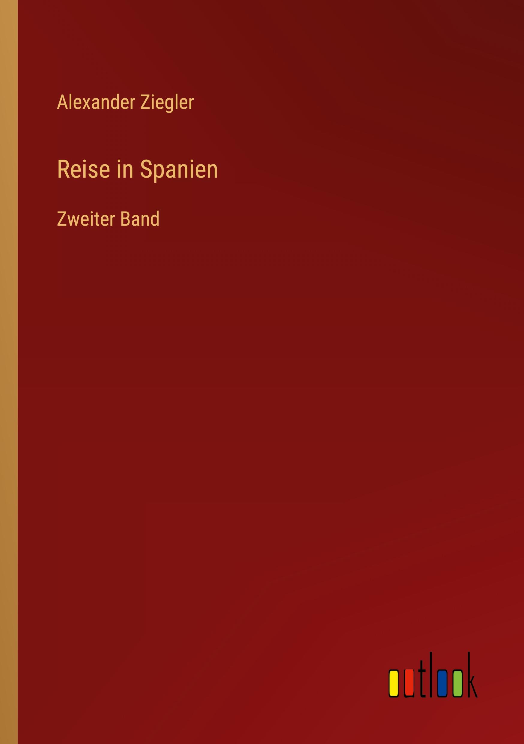 Vorderes Coverbild Reise in Spanien