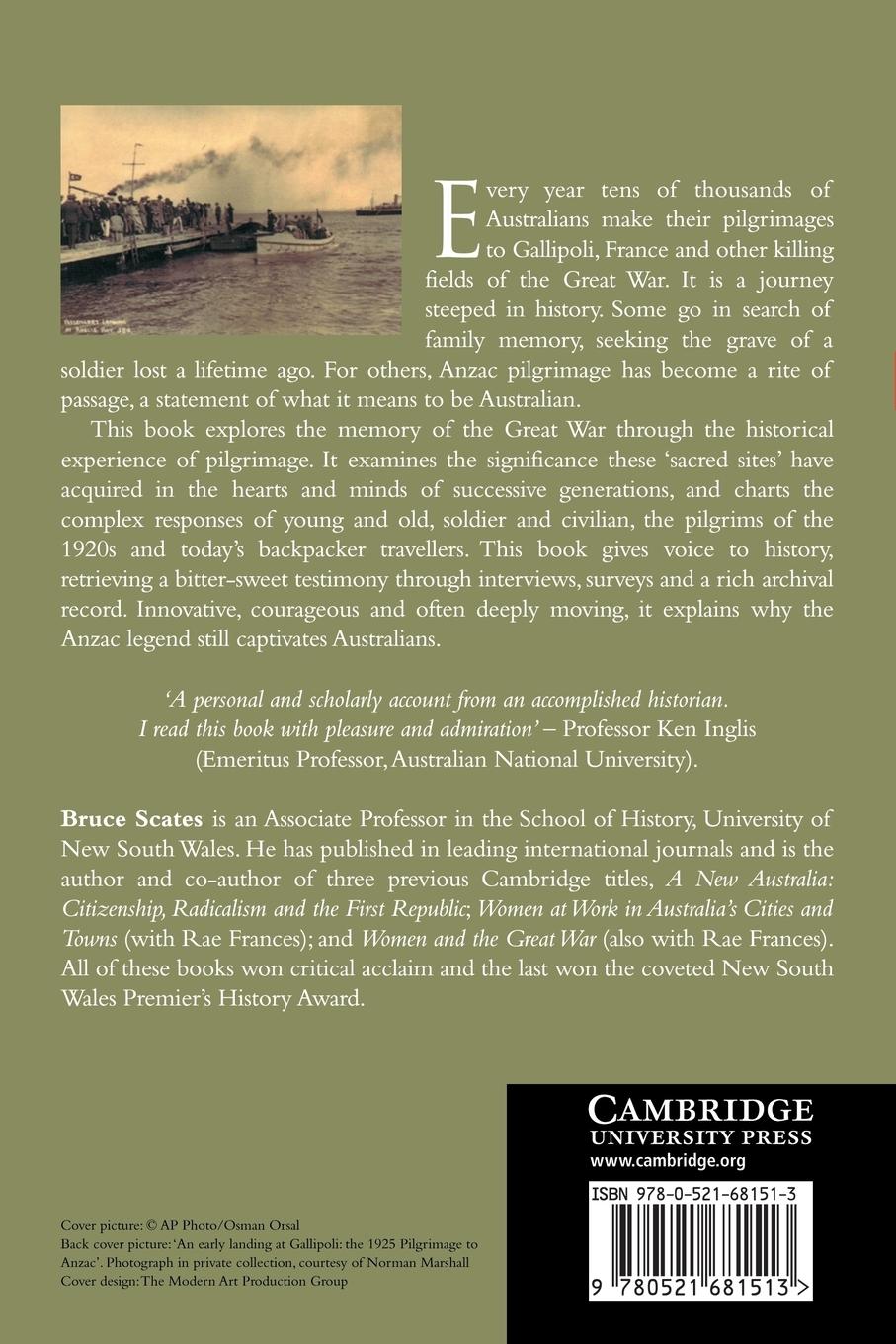 Rückseitencover Return to Gallipoli