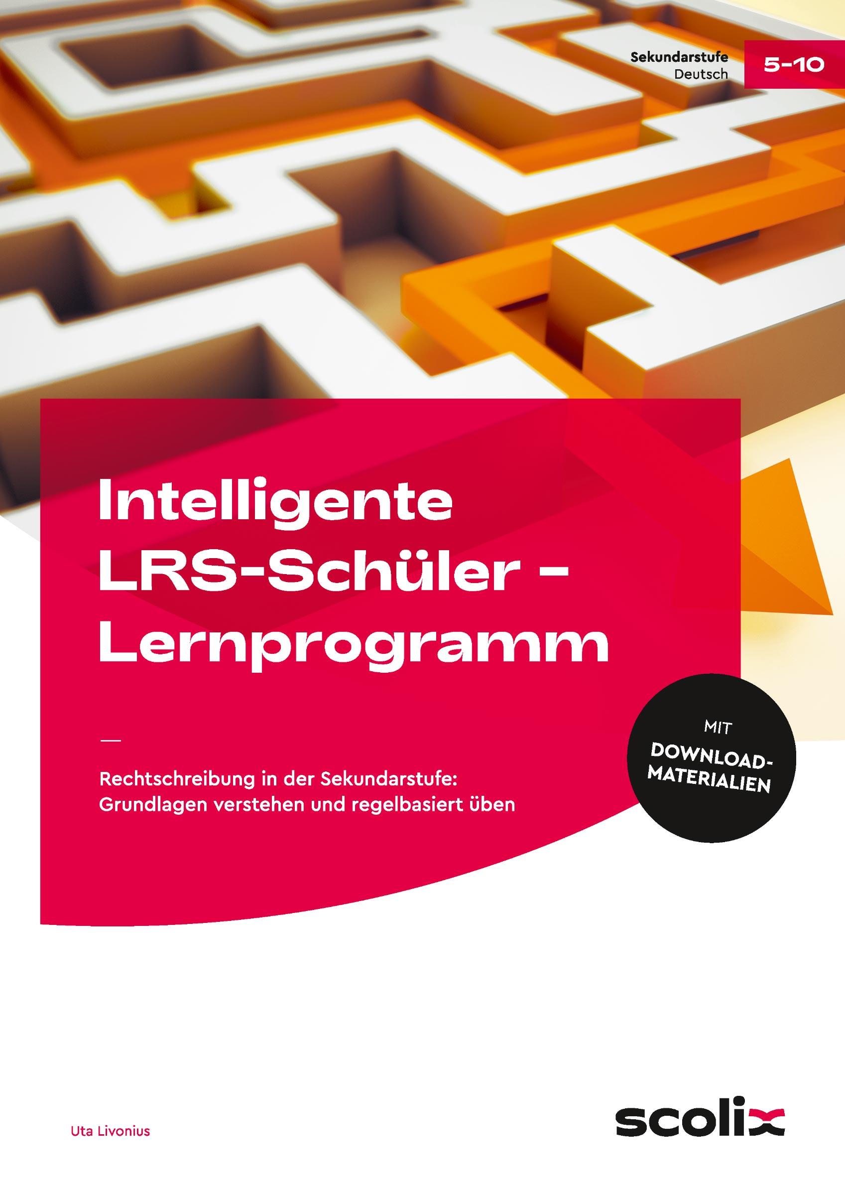 Vorderes Coverbild Intelligente LRS-Schüler - Lernprogramm