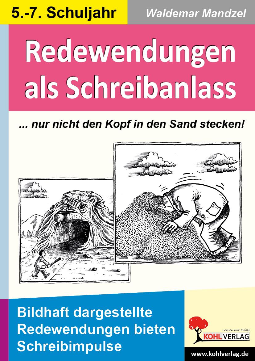 Vorderes Coverbild Redewendungen als Schreibanlass