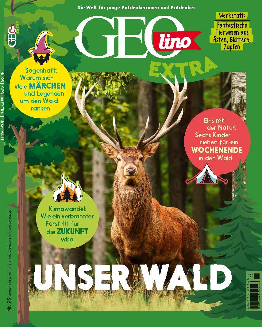 Vorderes Coverbild GEOlino Extra / GEOlino extra 95/2022 - Unser Wald