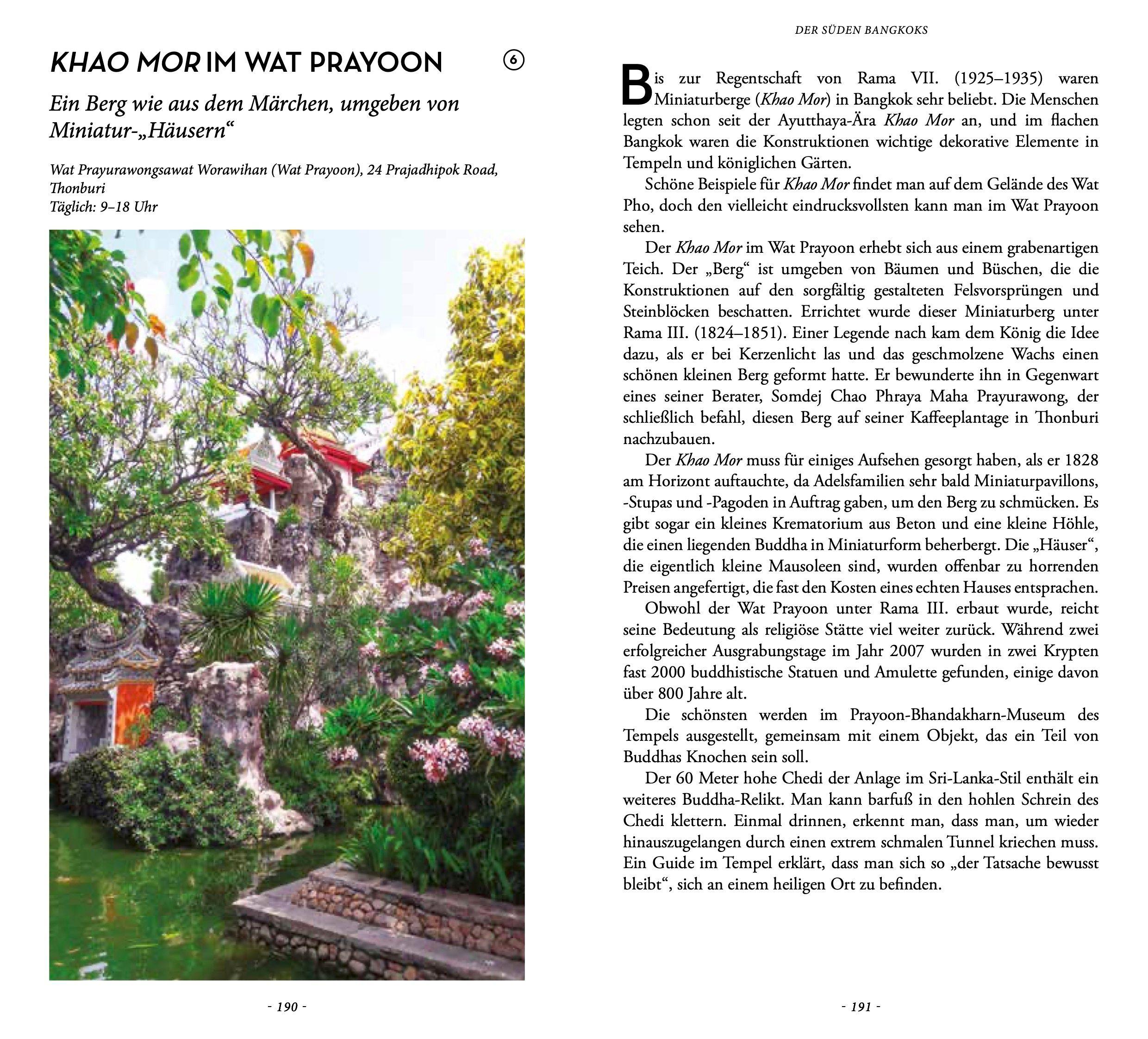 Beispielinhalt (Bild) Verborgenes Bangkok