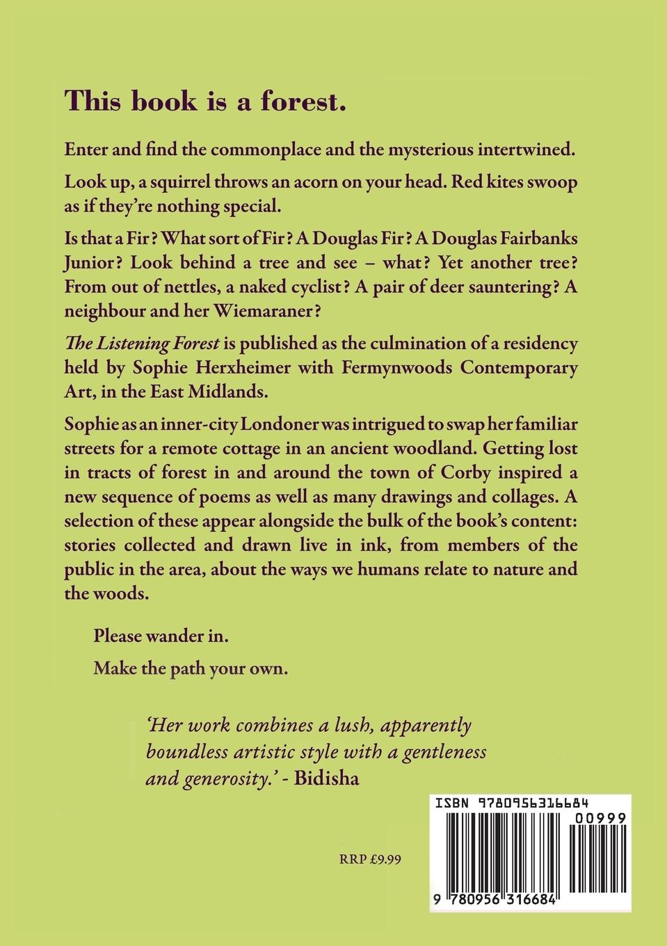 Rückseitencover The Listening Forest