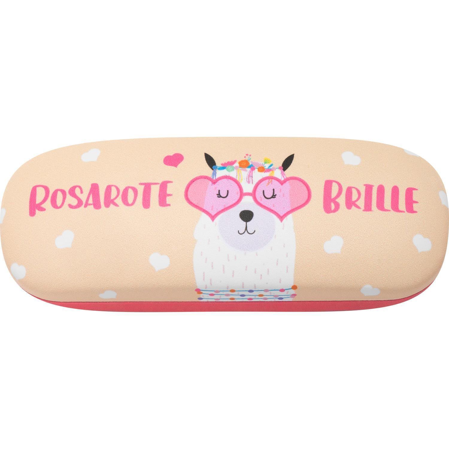 Vorderes Coverbild GRUSS & CO 47971 Brillenetui Motiv Rosarote Brille, Hartschale