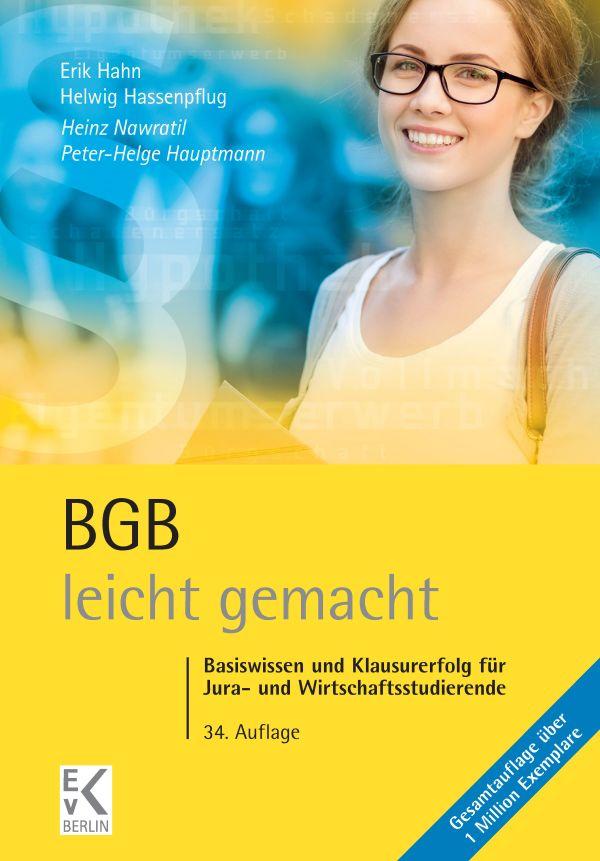 Vorderes Coverbild BGB - leicht gemacht.